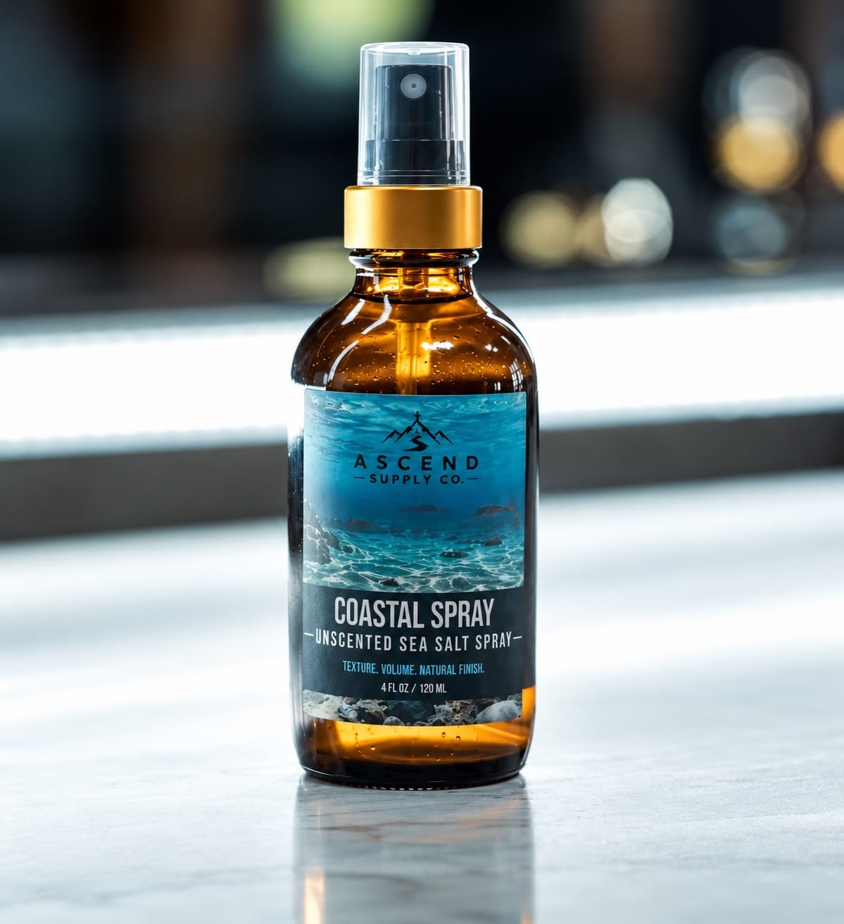 Coastal Spray unscented sea salt spray bottle