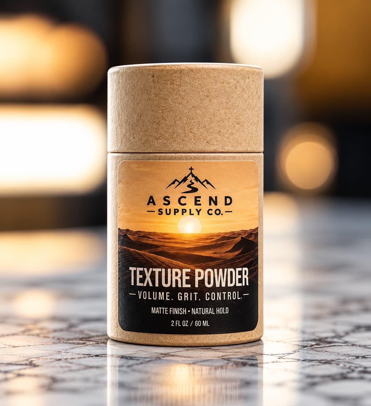 Texture Powder kraft paper tube
